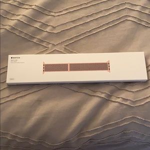 Apple Watch 38 MM pink band never been used